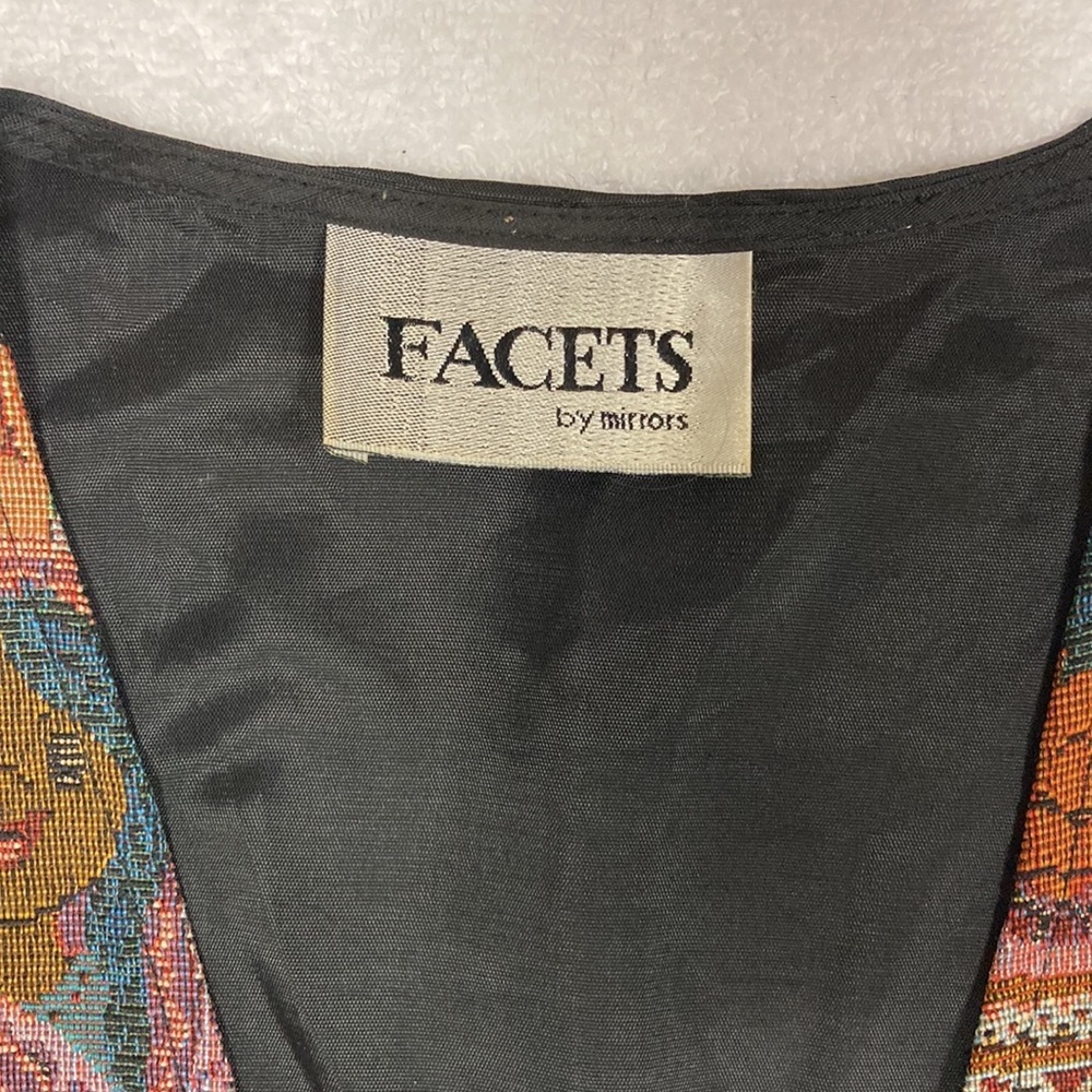 Vintage facets by mirrors small world diverse children large vest - Picture 5 of 7